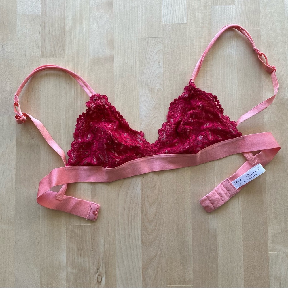 Red Lace Bralette